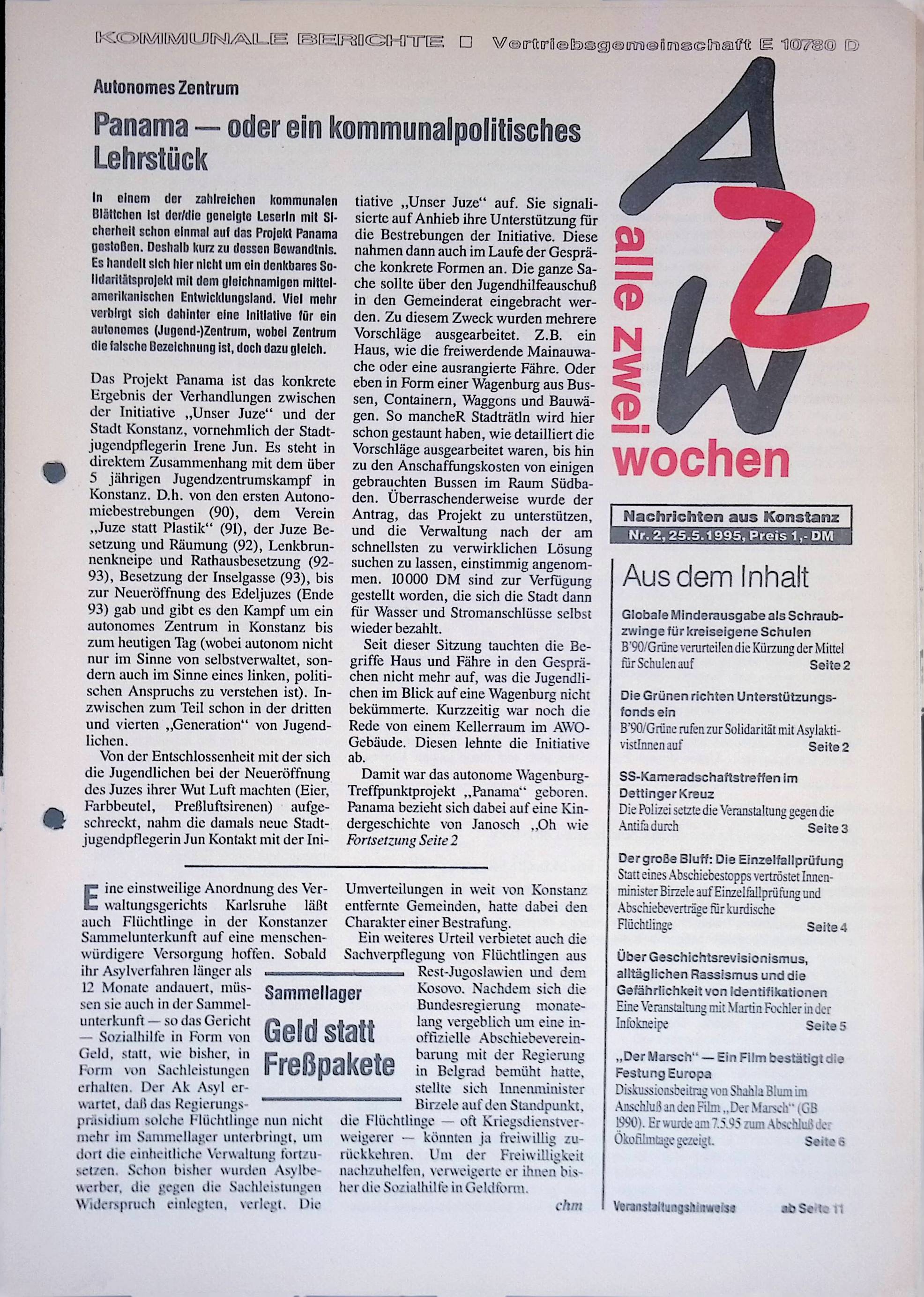 Heft 2 vom 25. Mai 1995