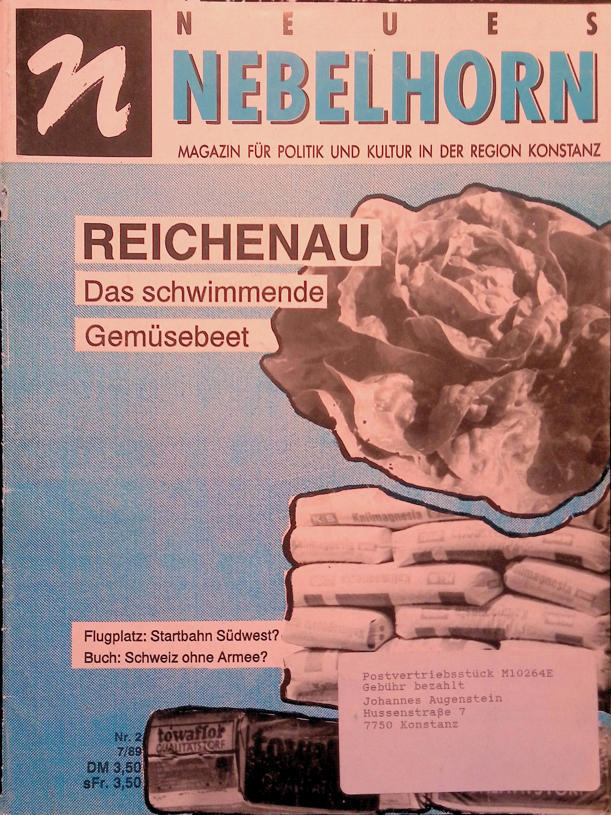 Heft 2 vom Juli 1989