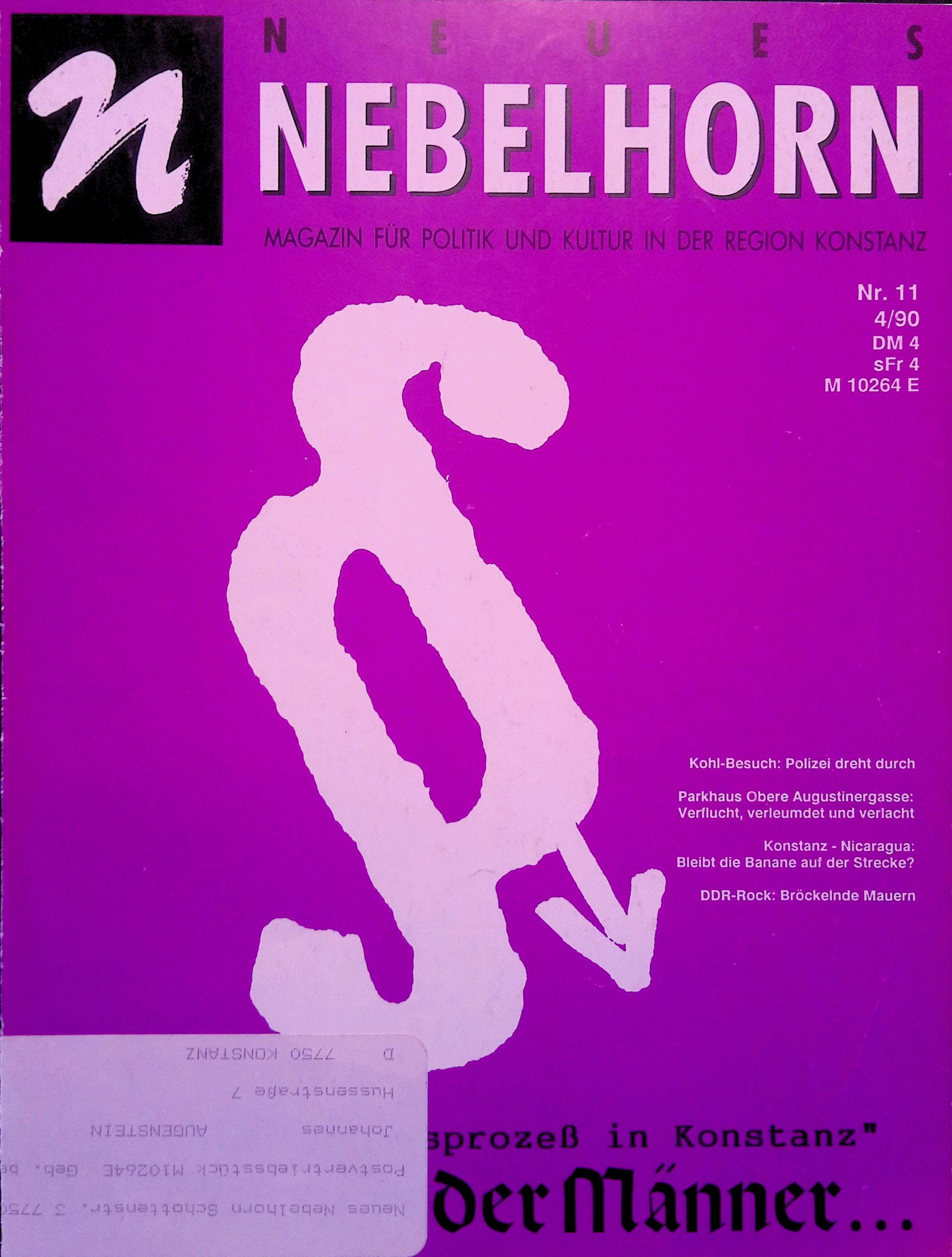 Heft 11 vom April 1990