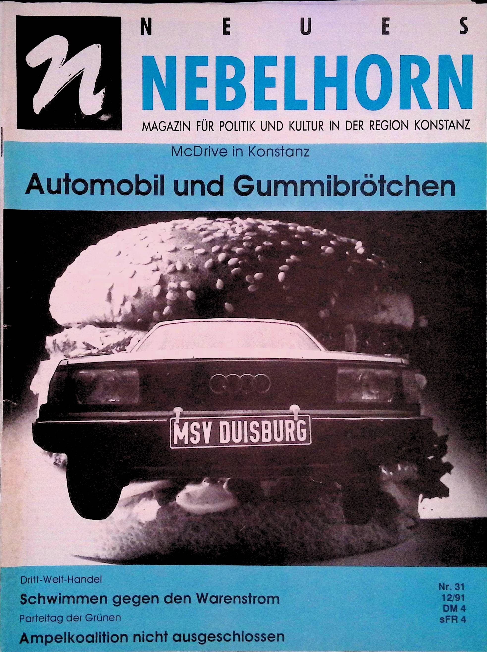 Heft 31 vom Dezember 1991