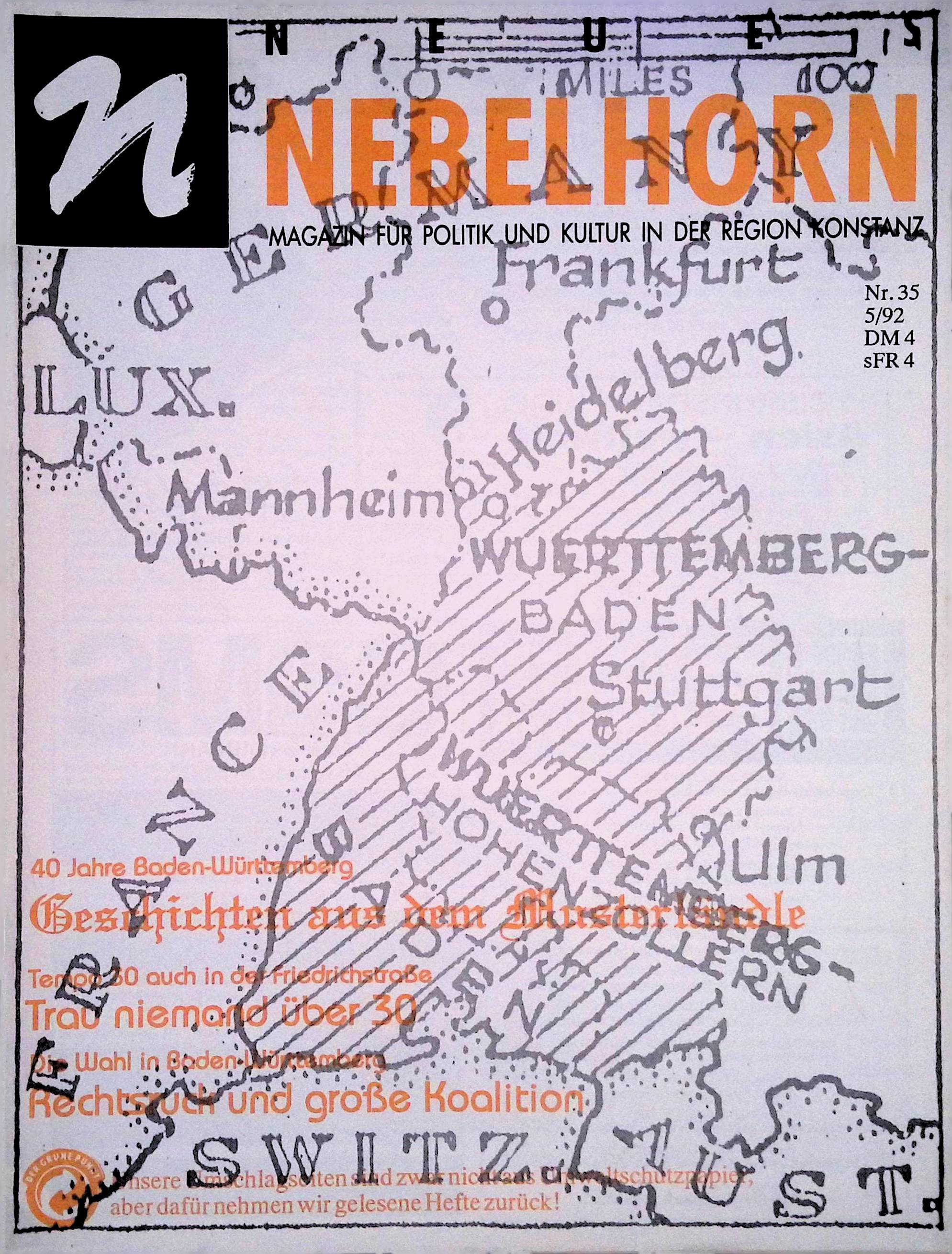 Heft 36 vom Mai 1992