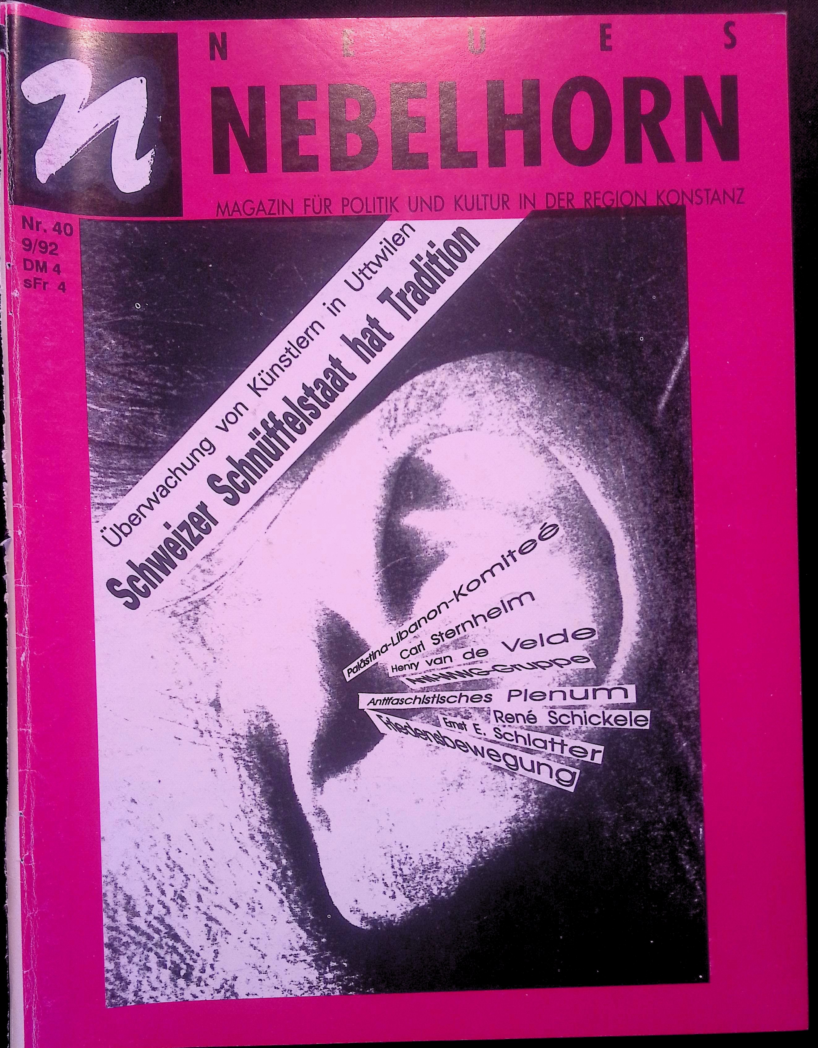 Heft 40 vom September 1992