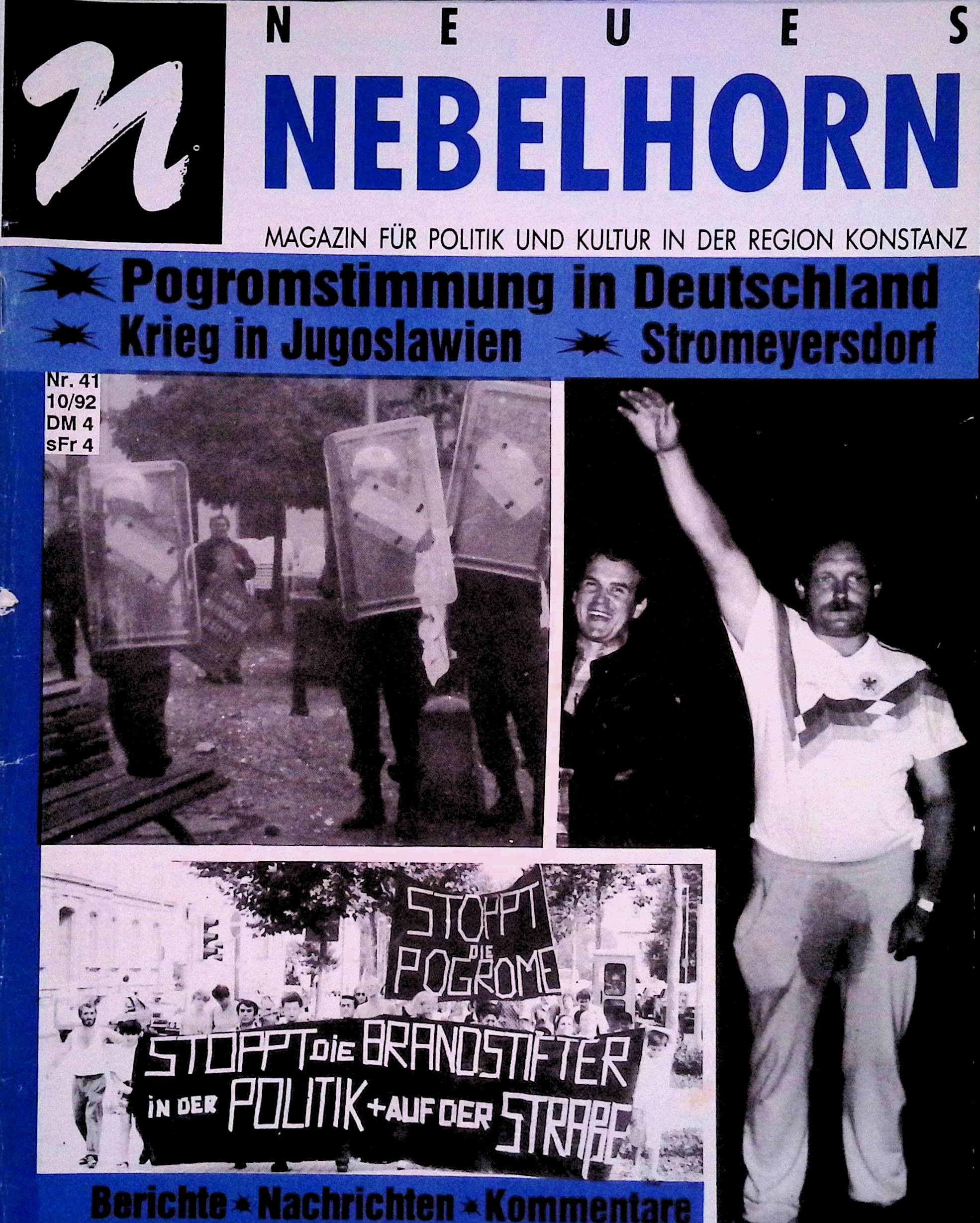 Heft 41 vom Oktober 1992