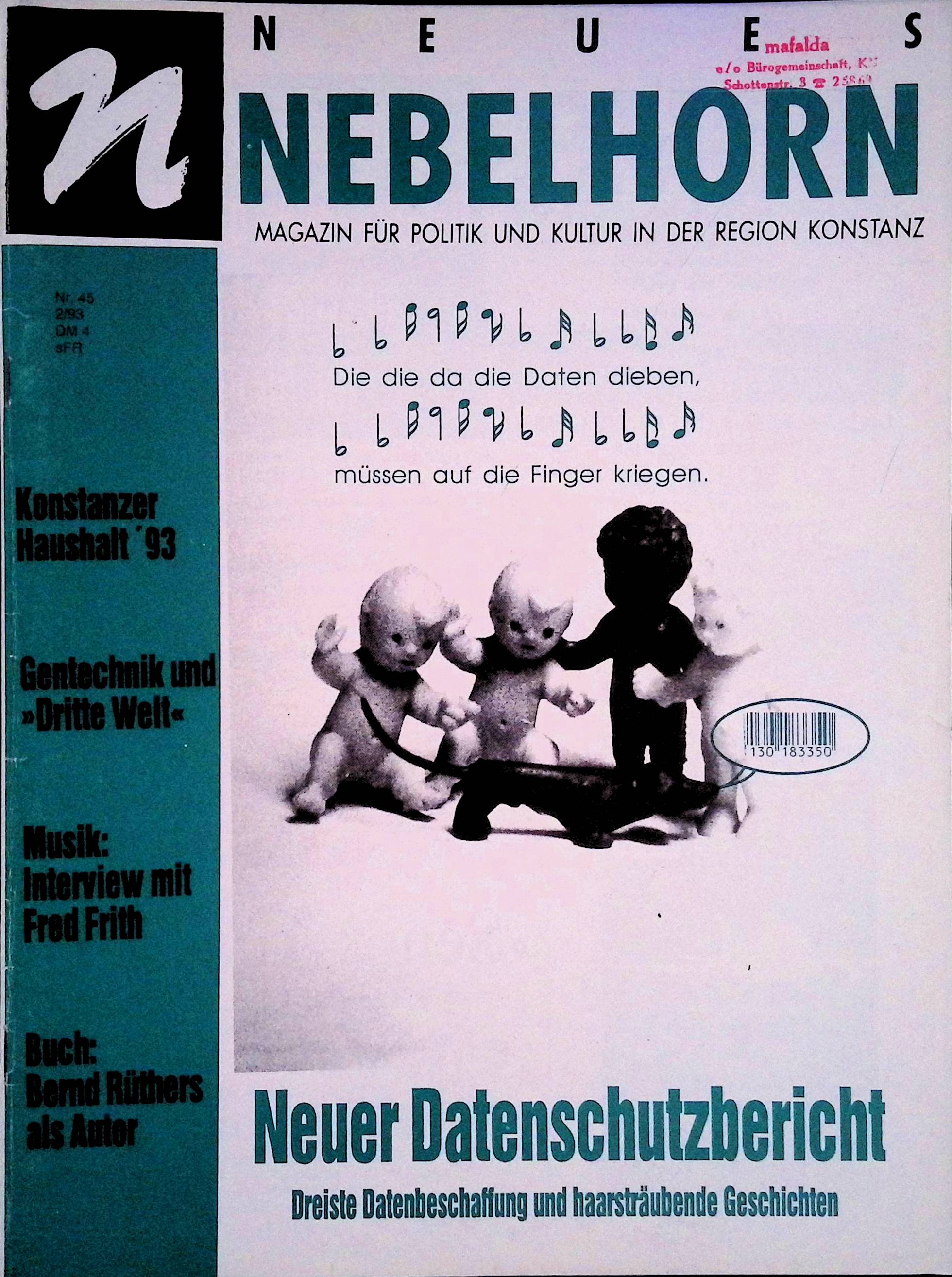 Heft 45 vom Februar 1993