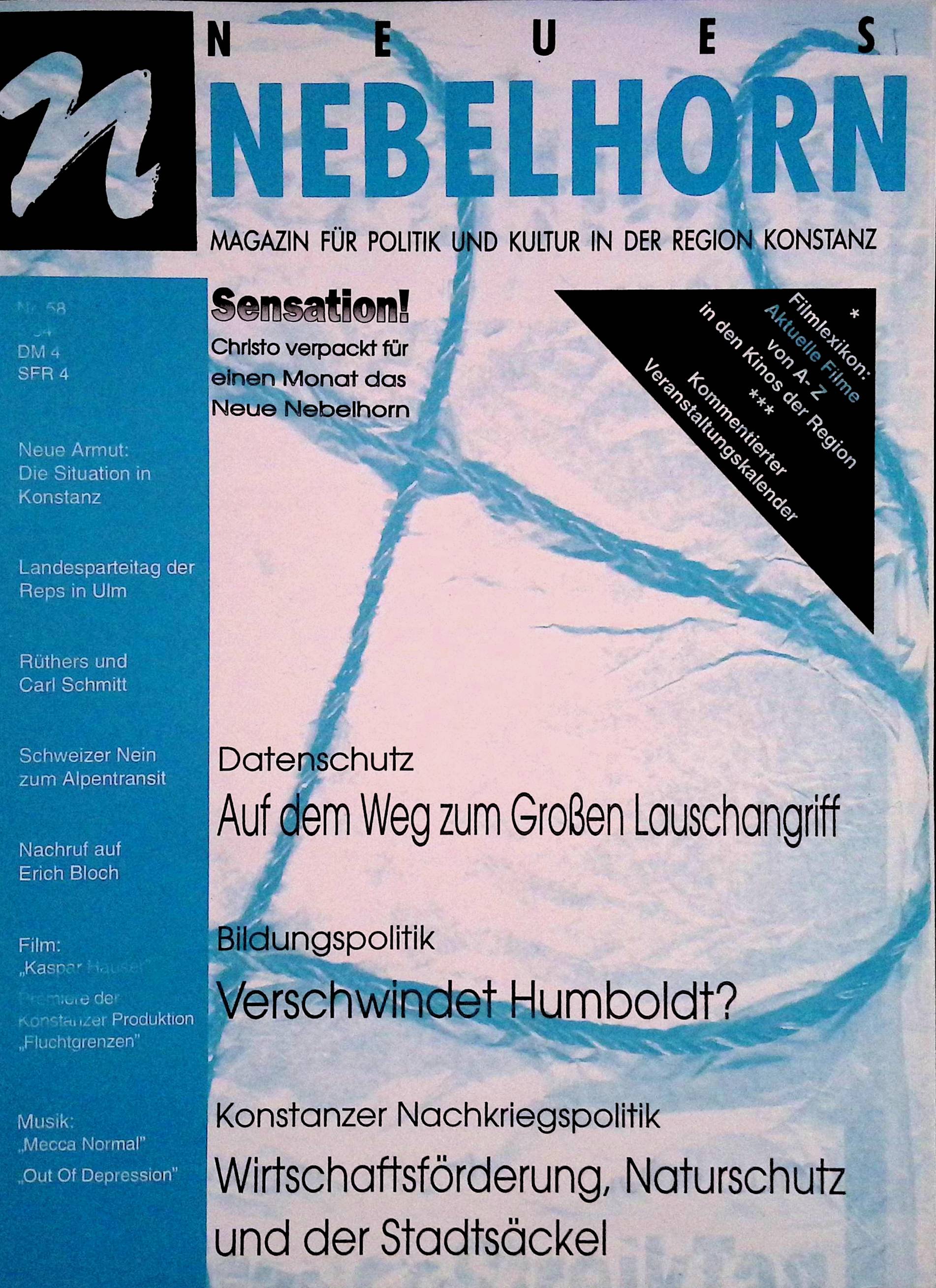 Heft 58 vom März 1994