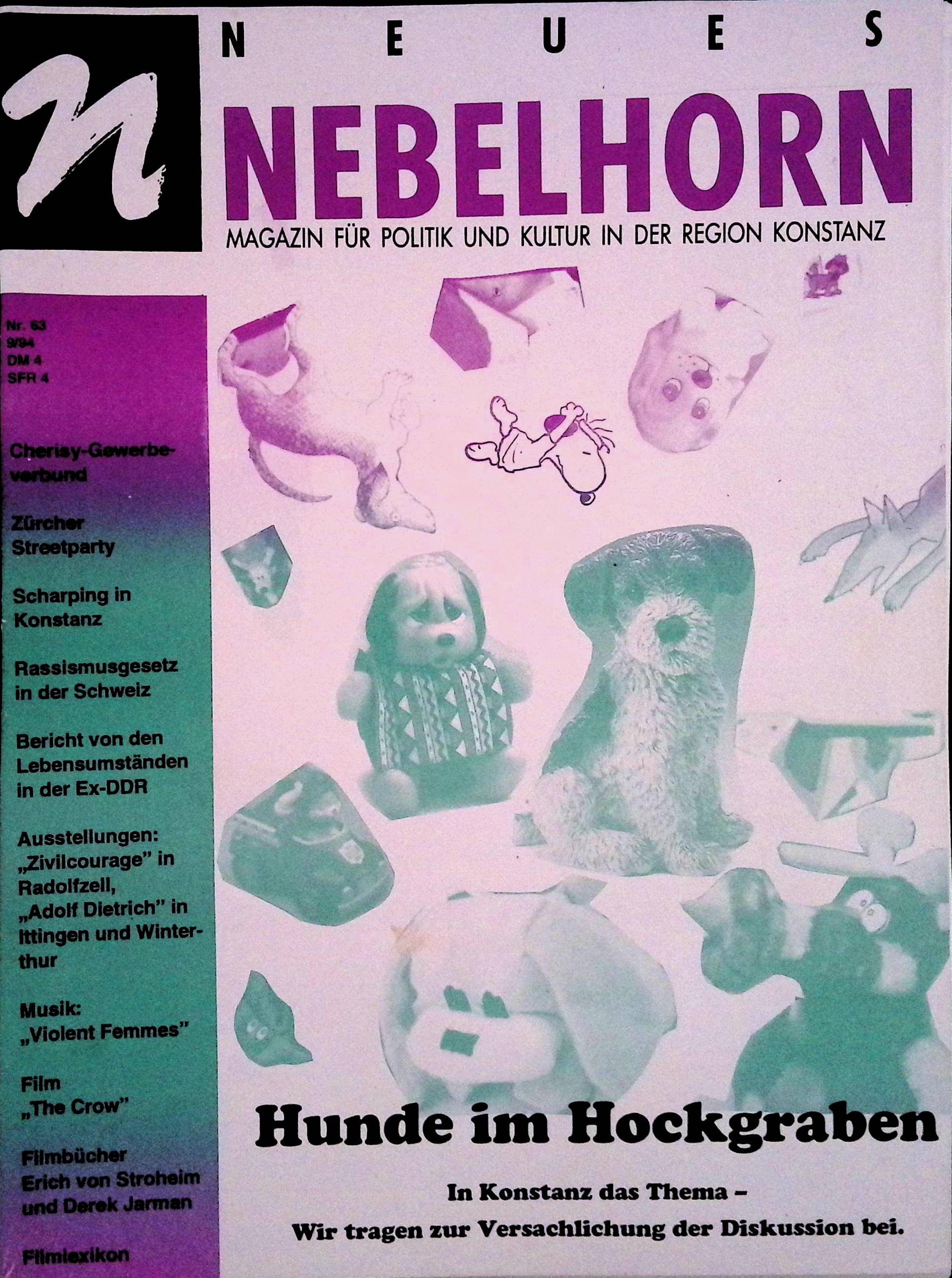 Heft 63 vom September 1994