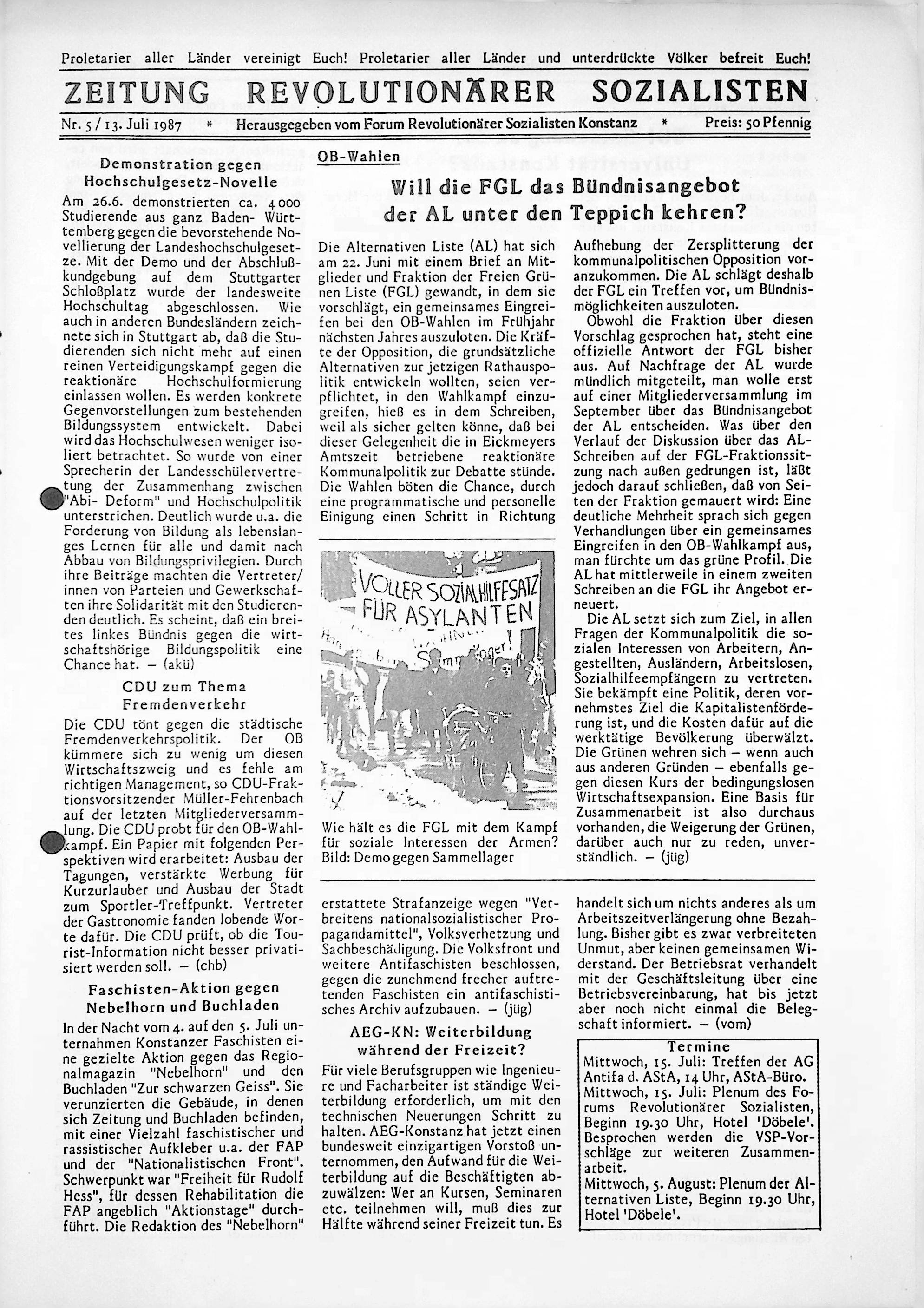 Heft 01/05 vom 13.07.1987