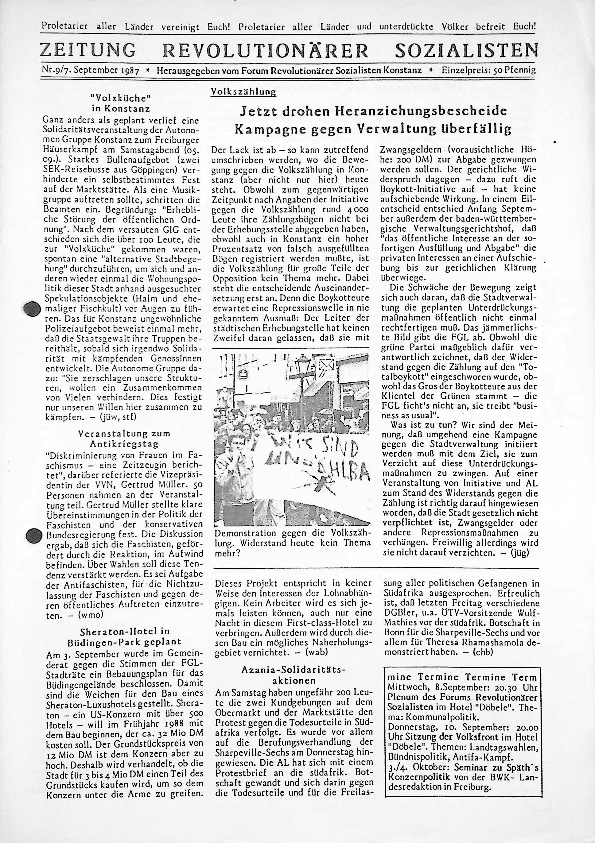 Heft 01/09 vom 07.09.1987