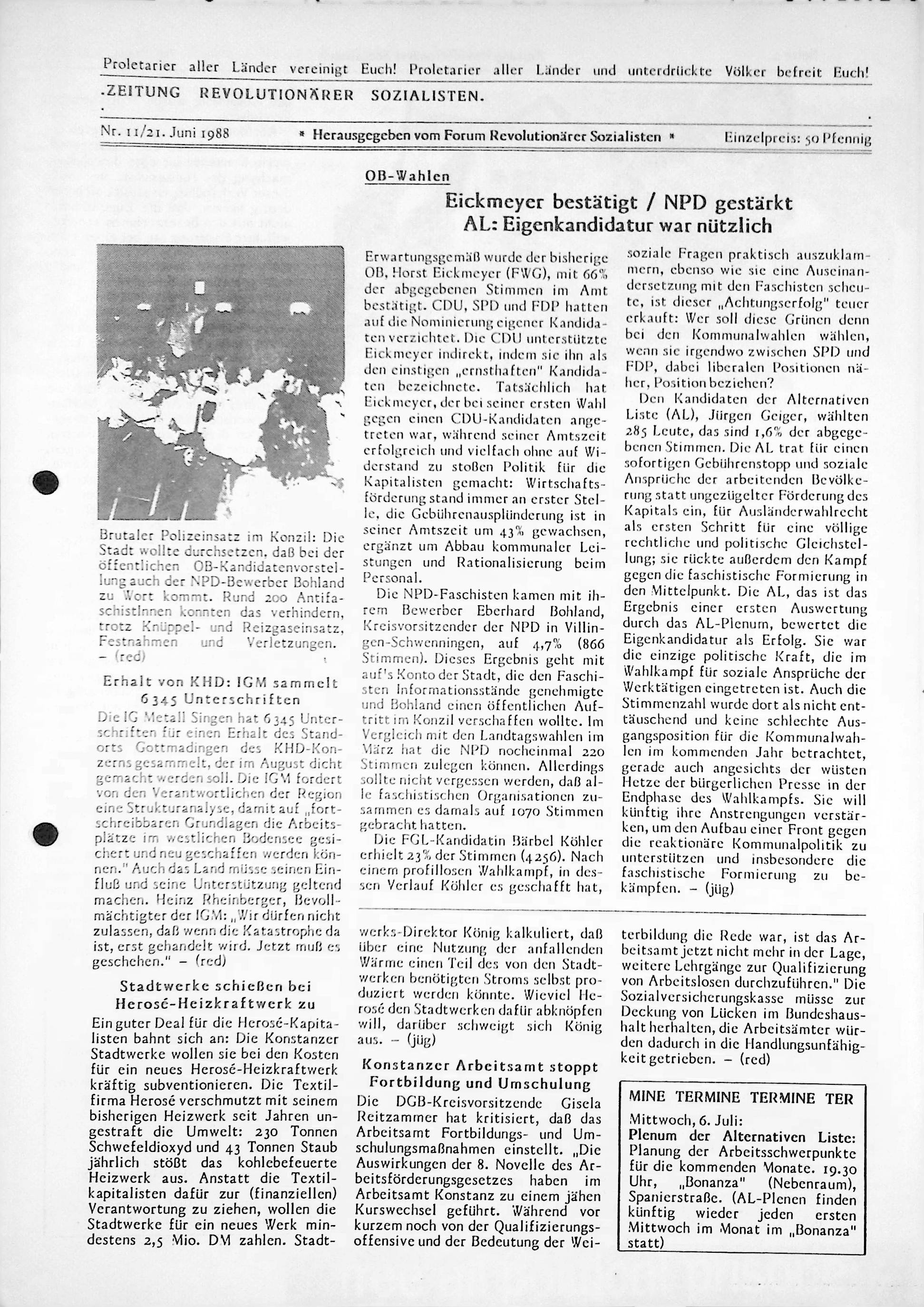 Heft 02/11 vom 21.06.1988