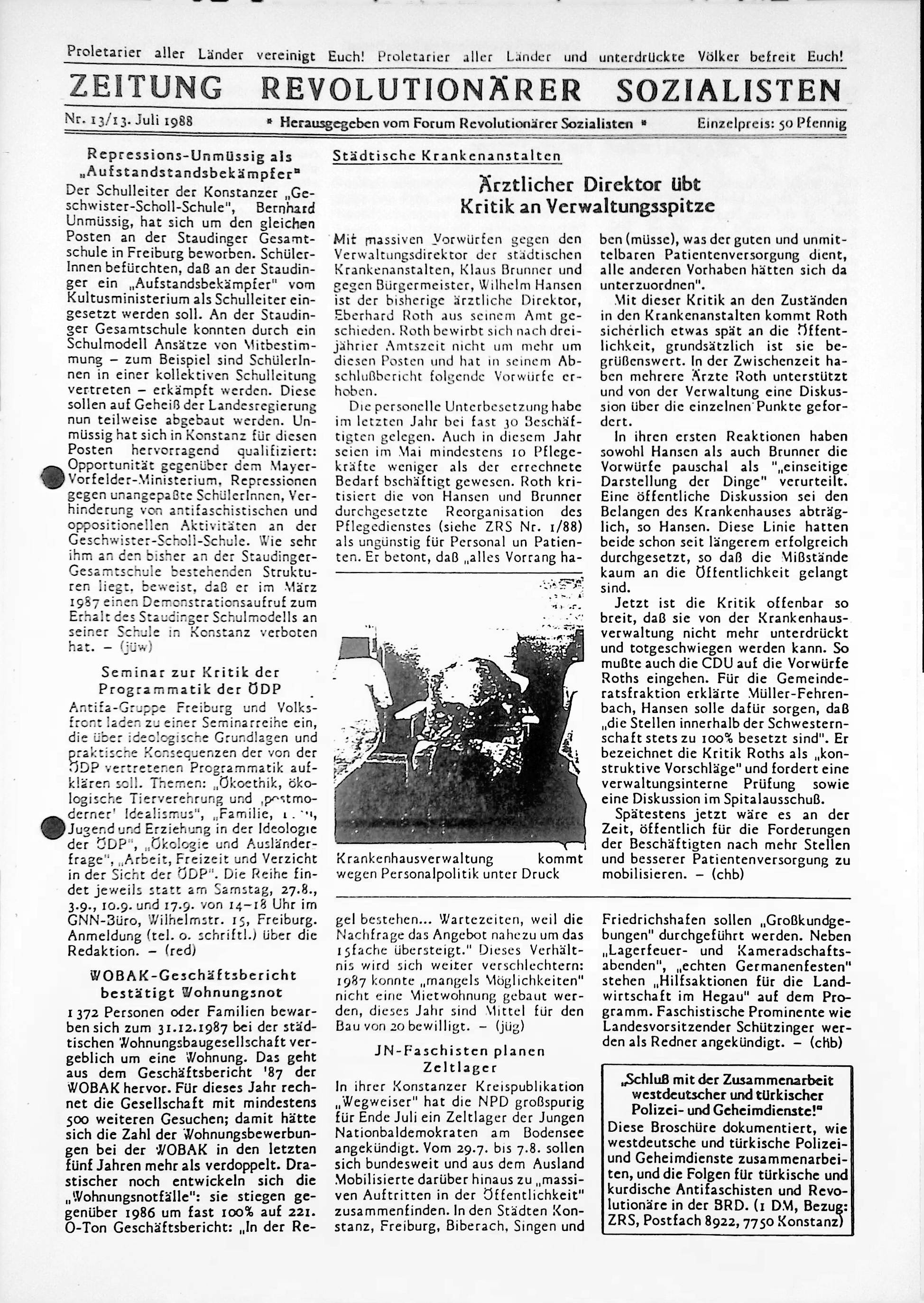 Heft 02/13 vom 13.07.1988