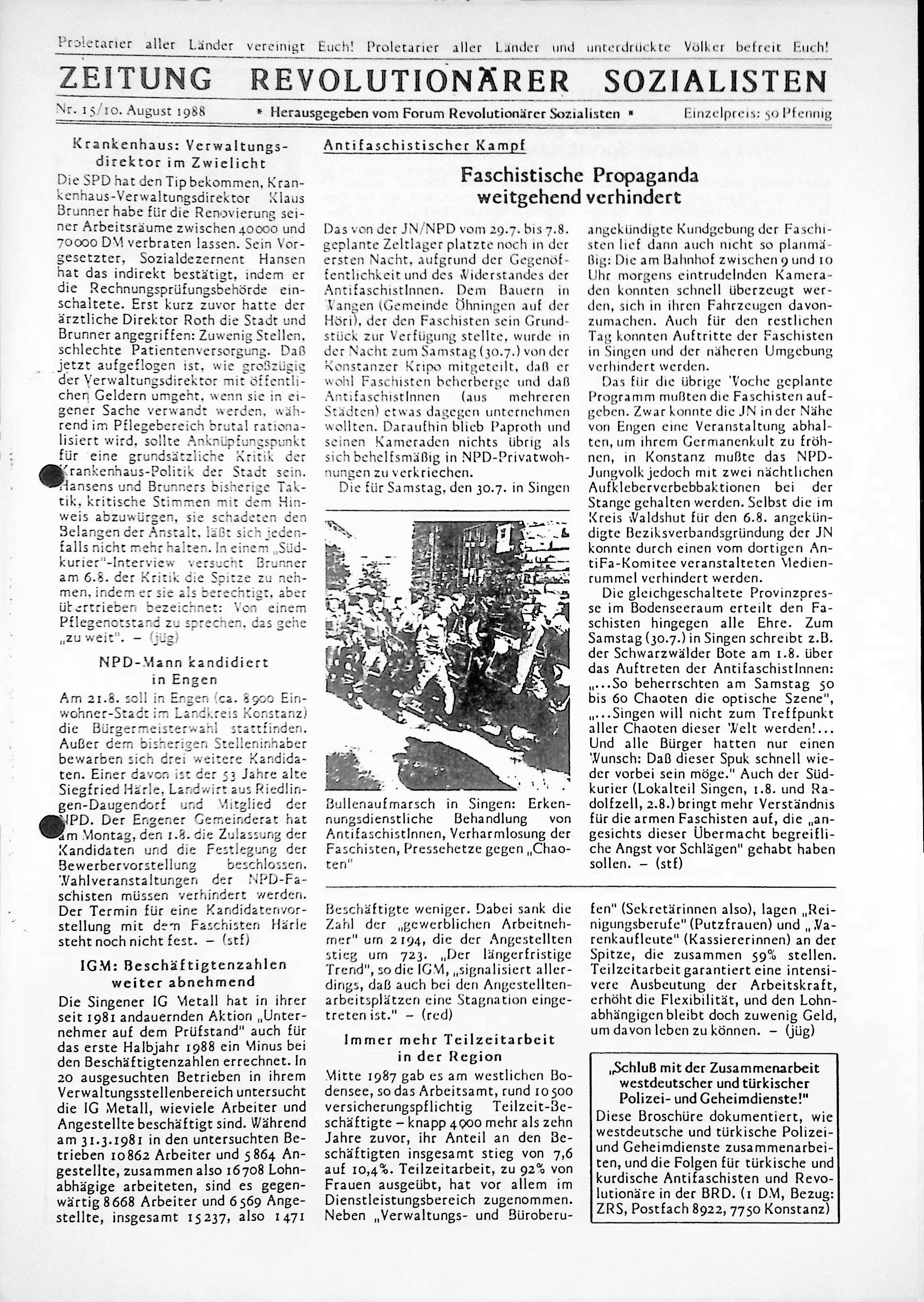 Heft 02/15 vom 10.08.1988