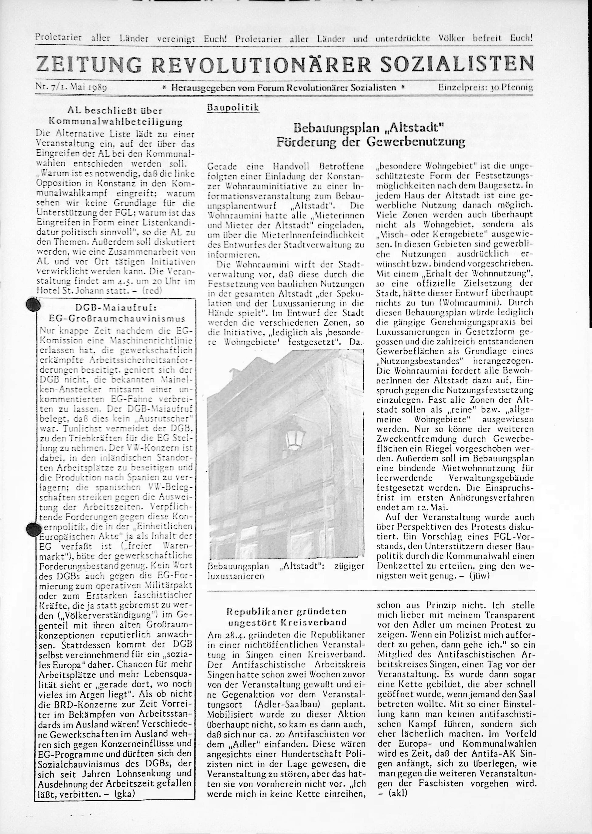 Heft 03/07 vom 01.05.1989