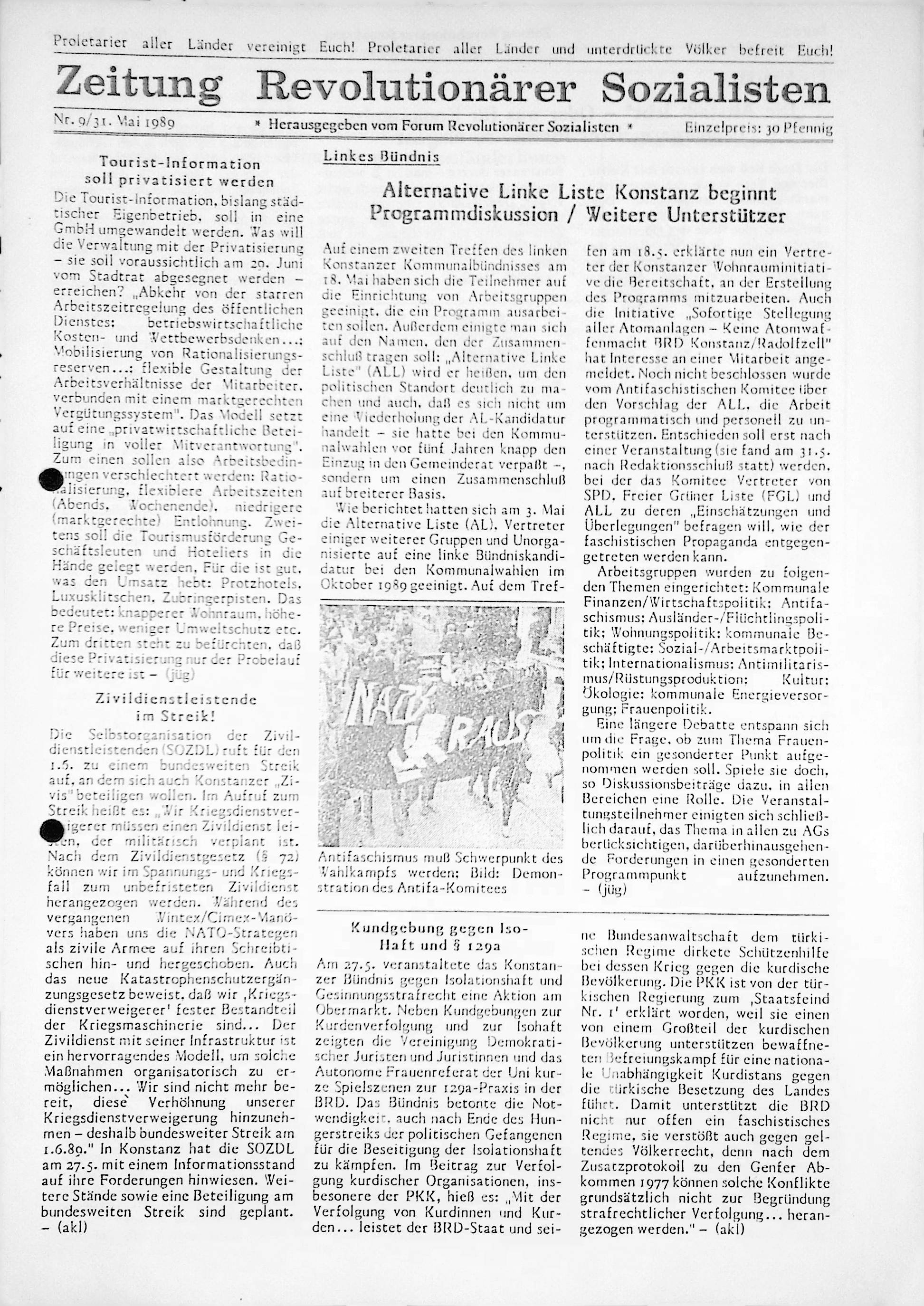 Heft 03/09 vom 31.05.1989