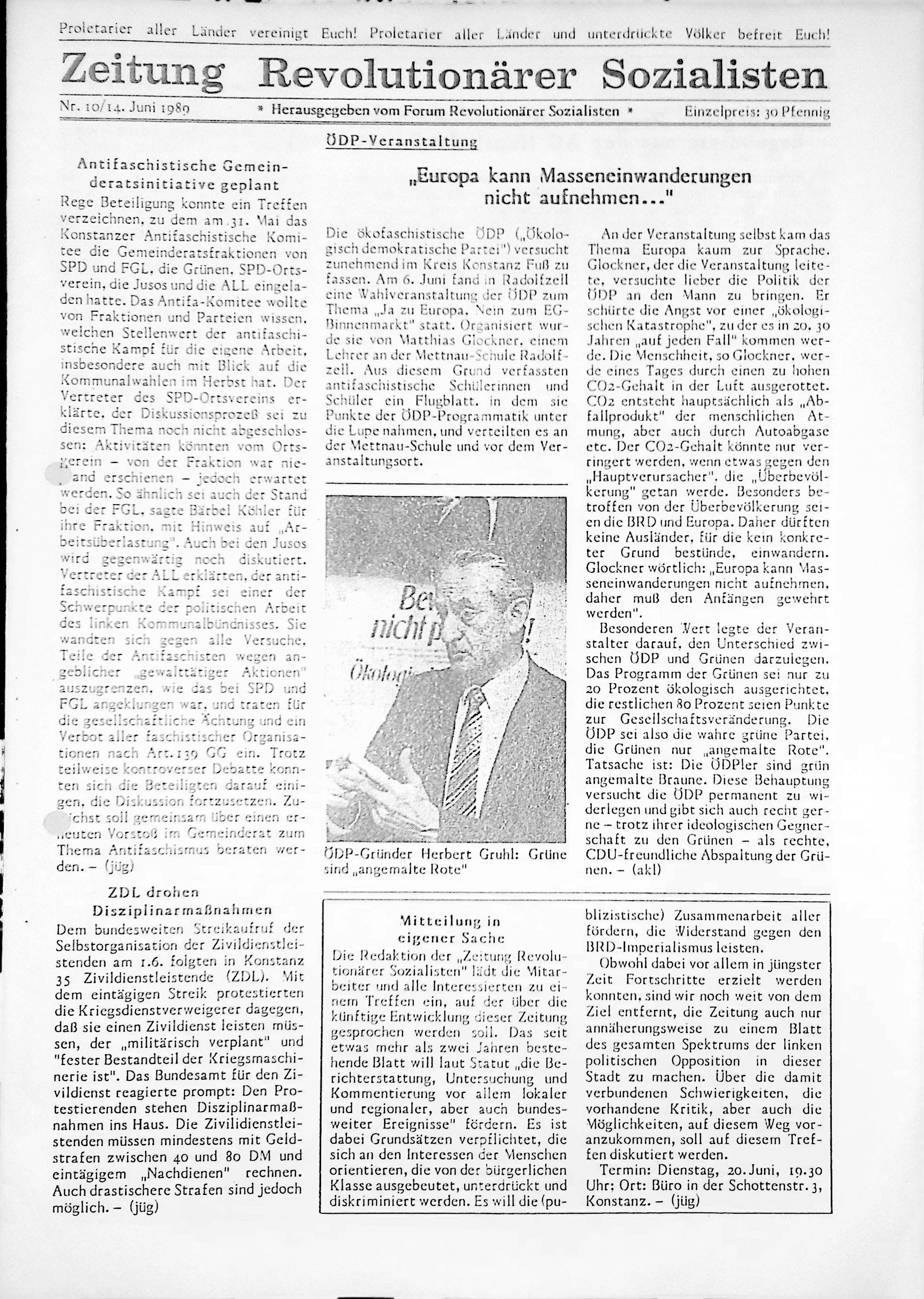 Heft 03/10 vom 14.06.1989